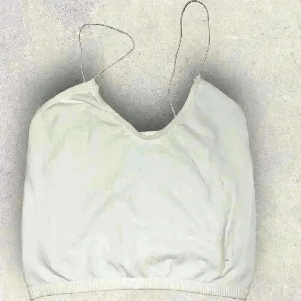 Intimately free people white crop top size xs/s NWOT - Picture 1 of 3